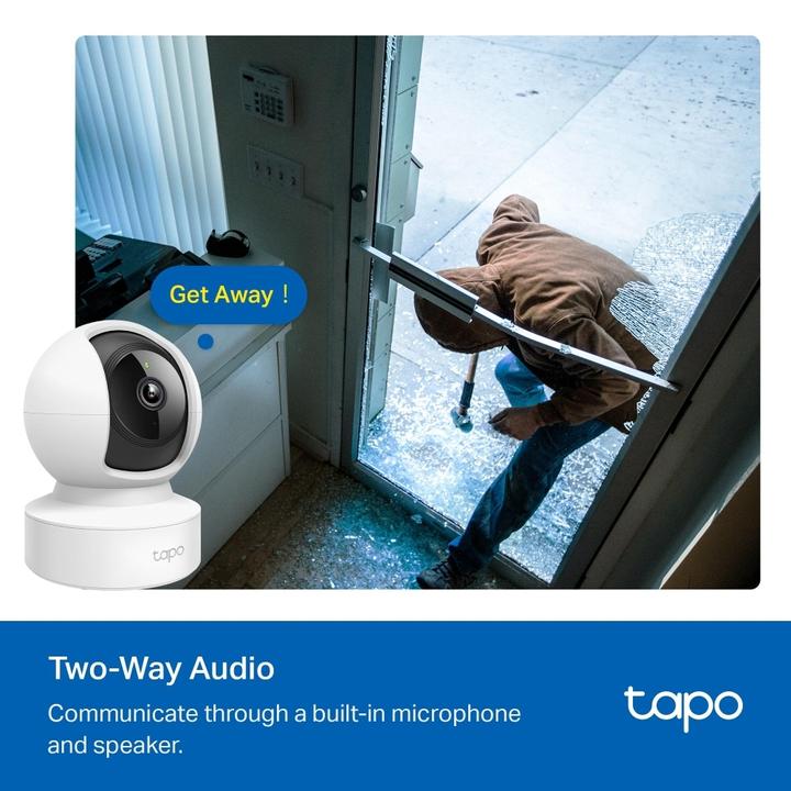 Actual product image TP-Link WRL CAMERA PAN/TILT/TAPO C202 (1920 x 1080 Pixels)