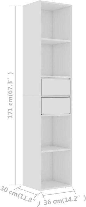 Image du produit VidaXL Heinrick (36 x 30 x 171 cm)