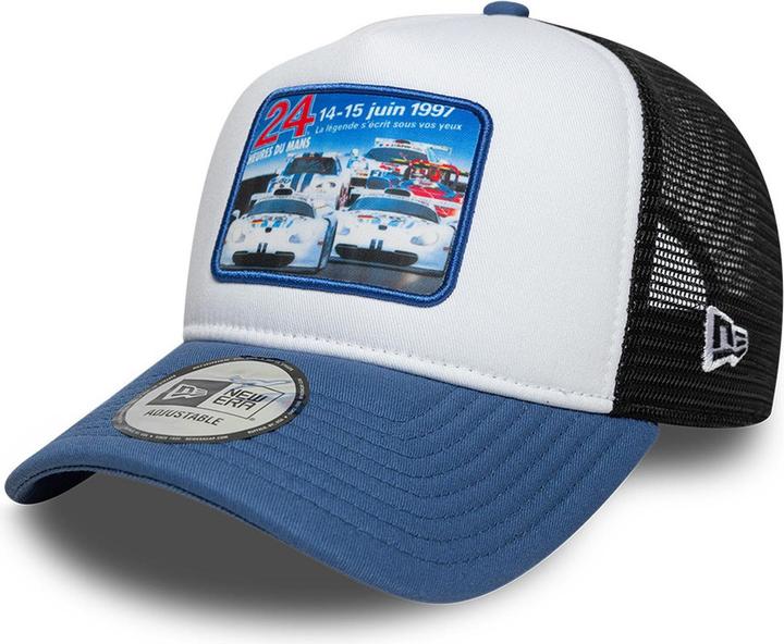 New Era A-Frame Mesh Trucker Cap 24H Rennen Von Le Mans Navy (One Size)
