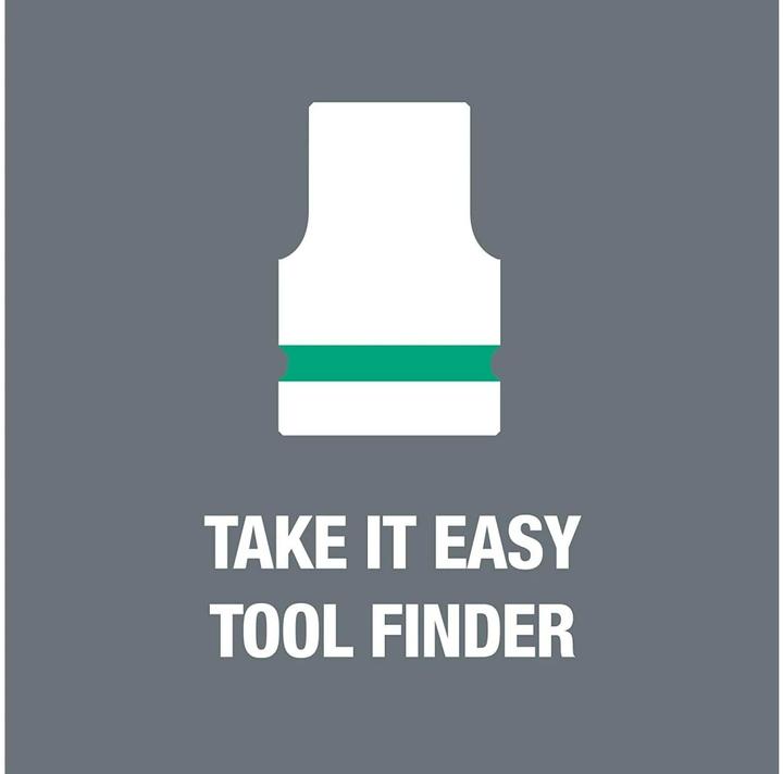 Actual product image Wera Tool-Check PLUS Imperial (Cross Phillips PH M2, Hexagon socket TX M20, Hexagon socket TX M25, Cross Phillips PH M1, Hexagon socket TX M15, Hexagon socket TX M30, Cross Phillips PH M3, Hexagon socket TX M10, Hexagon socket TX M40)