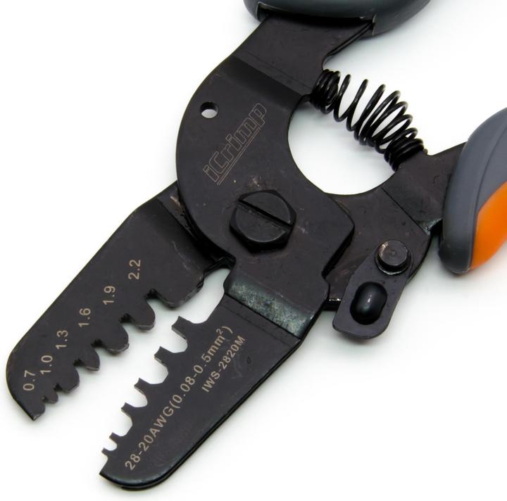 Immagine prodotto Iwiss Pinze per crimpare 2820M 0,08-0,5mm²