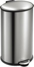 Immagine prodotto EKO Ellipse Step Bin 40 L in acciaio inox a pedale Elegante cestino per rifiuti con pedale e interno in (40 l)