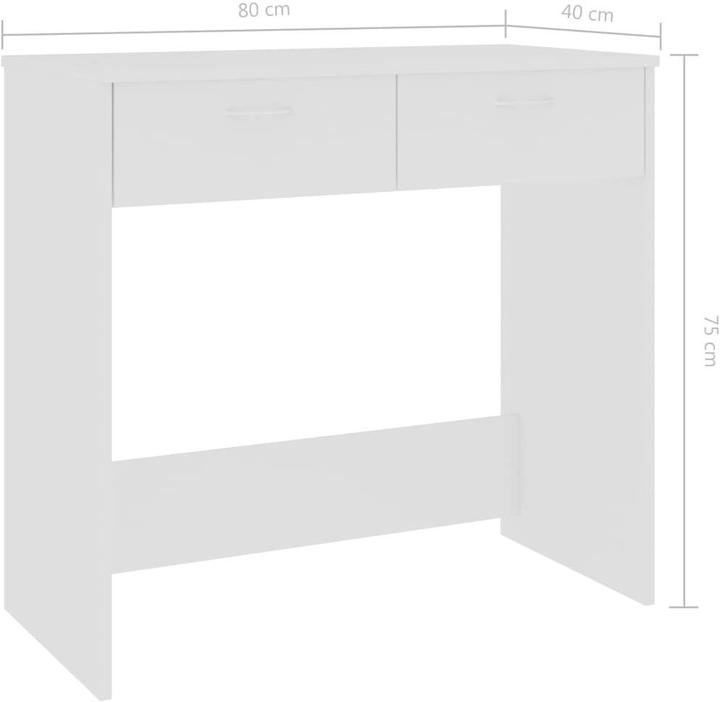 Actual product image VidaXL Schreibtisch (80 x 40 x 75 cm)