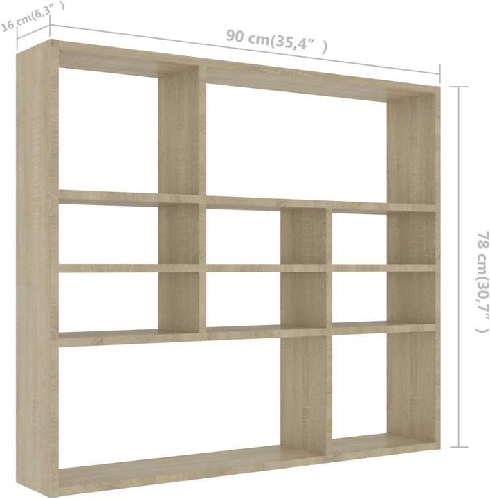 Actual product image VidaXL Darrel (90 x 16 x 78 cm)