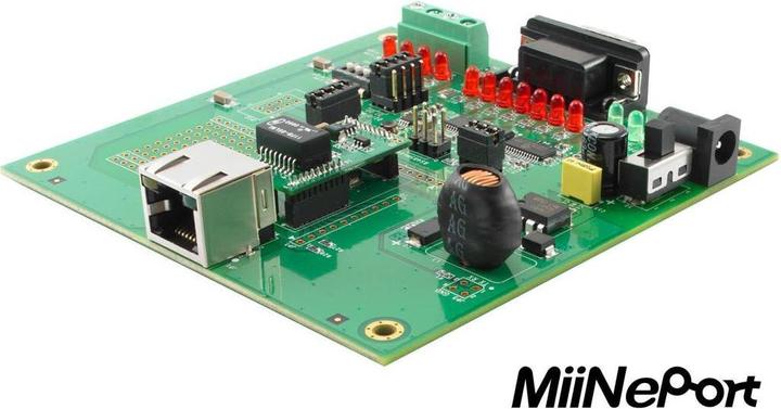 Produktbild Moxa MIINEPORT E2-H - Embedded Device Server für TTL-Geräte, Drop-in-Modul, 10100M ohne RJ45-Anschluss
