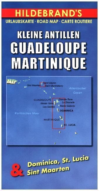 Produktbild Kleine Antillen / Guadeloupe / Martinique. Hildebrand's Urlaubskarte