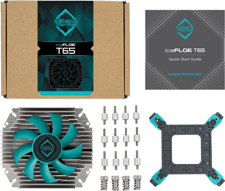 Image du produit Iceberg Thermal IceFLOE T65 - AM4/Intel (38 mm)