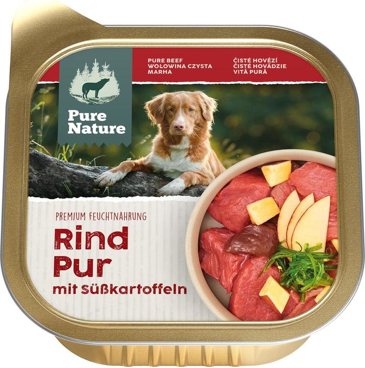 Produktbild Reiner PureNature Rind Pur Süsskartoffel 150g (Adult, 1 Stk., 150 g)