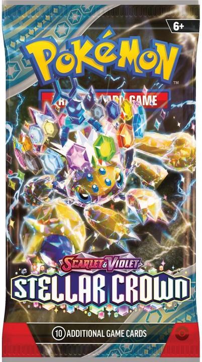 Image du produit Pokémon Stellar Crown (Anglais, Affichage du booster)