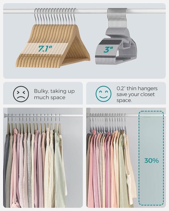 Produktbild Songmics Hanger (20 x)