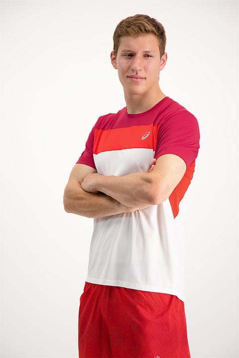 Actual product image ASICS Performance Race men T-shirt (L)