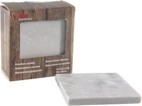 Produktbild Hit Trading B.V. Untersetzer Marmor Set von 4 10x10cm (Glasuntersetzer)