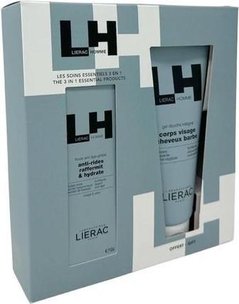 Immagine prodotto Lierac Cof Homme Crema Anti-Età 50ml + Gel Doccia 200ml (Set di manicure)