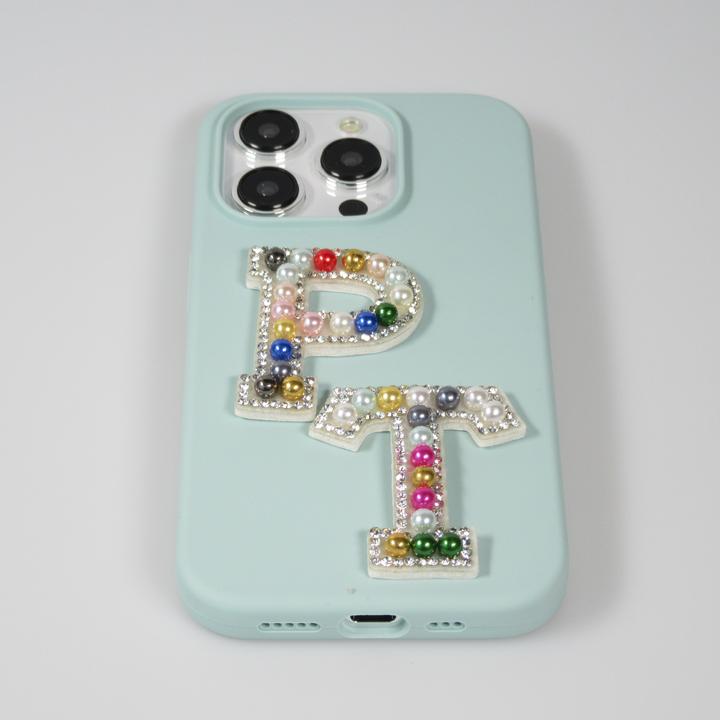 Immagine prodotto PhoneLook Adesivi per smartphone 3D Perle arcobaleno lettera S