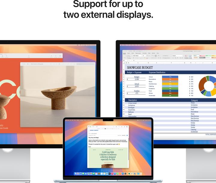 Actual product image Apple MacBook Air – 2025 (13.60", M4, 24 GB, 1000 GB, DE)