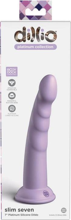 Image du produit Pipedream DP Slim Seven Purple 7 pouces