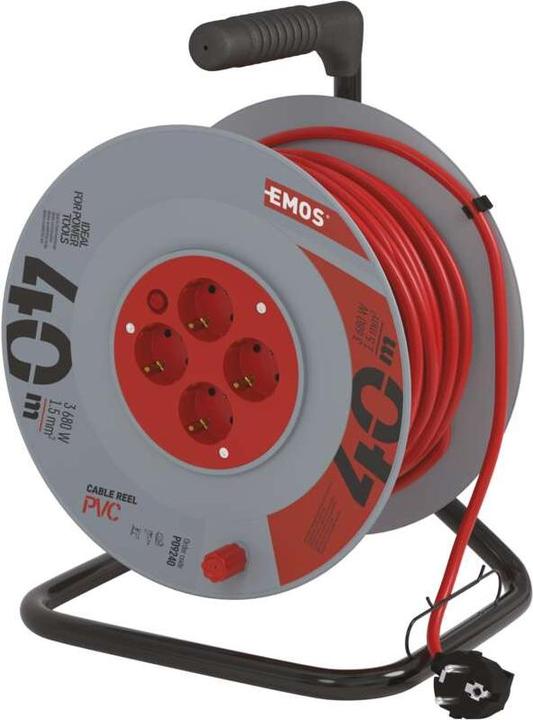 Immagine prodotto Emos Avvolgicavo per uso interno IP20 | Schuko 40 m (40 m)