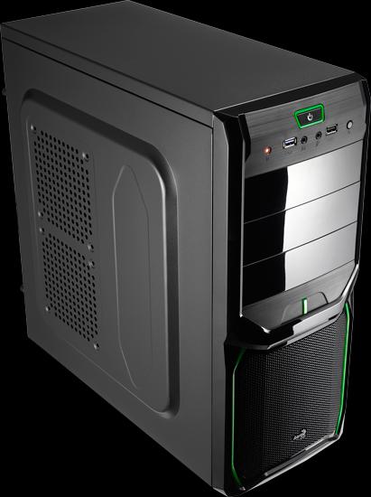 Produktbild AeroCool V3X Advance Evil Green Edition (mATX, ATX)