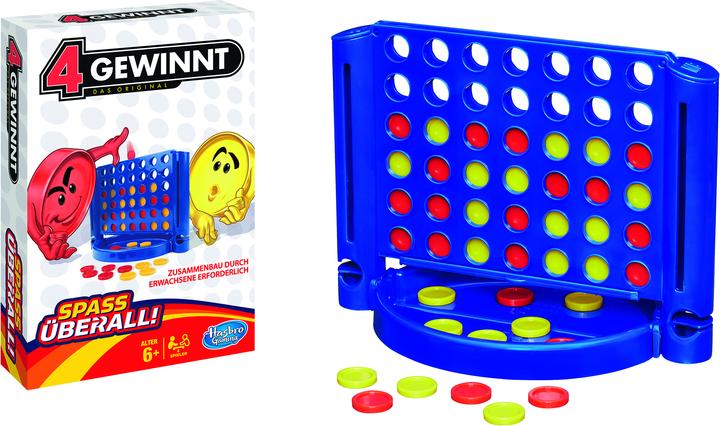 Produktbild Hasbro Gaming 4 Gewinnt - Kompakt (Deutsch)