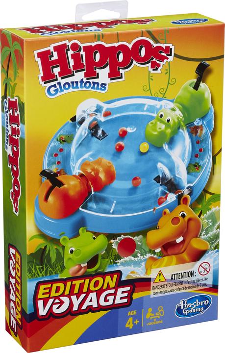 Image du produit Hasbro Gaming Hippos Gloutons Édition Voyage (Français)