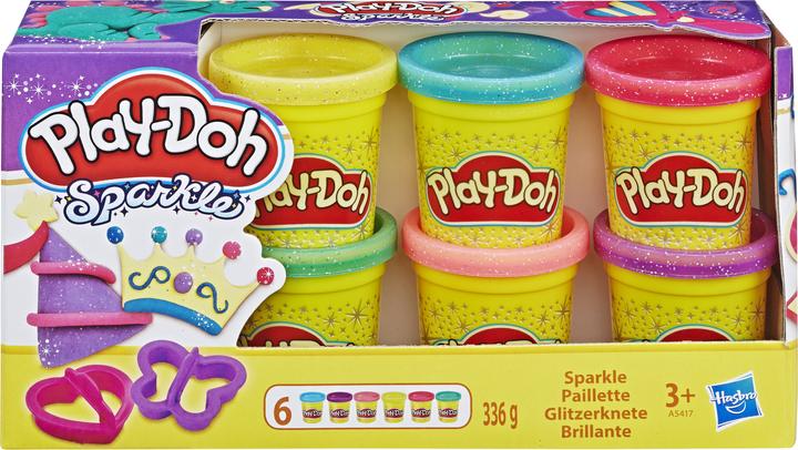 Image du produit Play-Doh Pâte à modeler pailletée