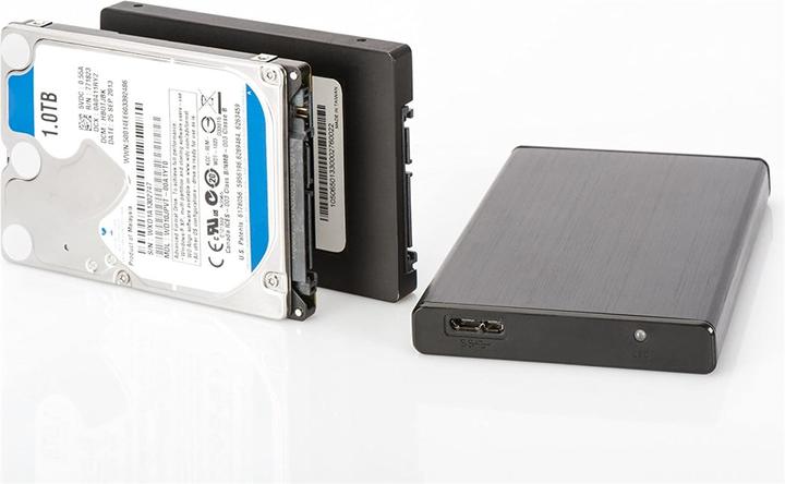 Produktbild Digitus 2,5" SSD/HDD-Gehäuse, SATA I-III - USB 3.0 (2.5")