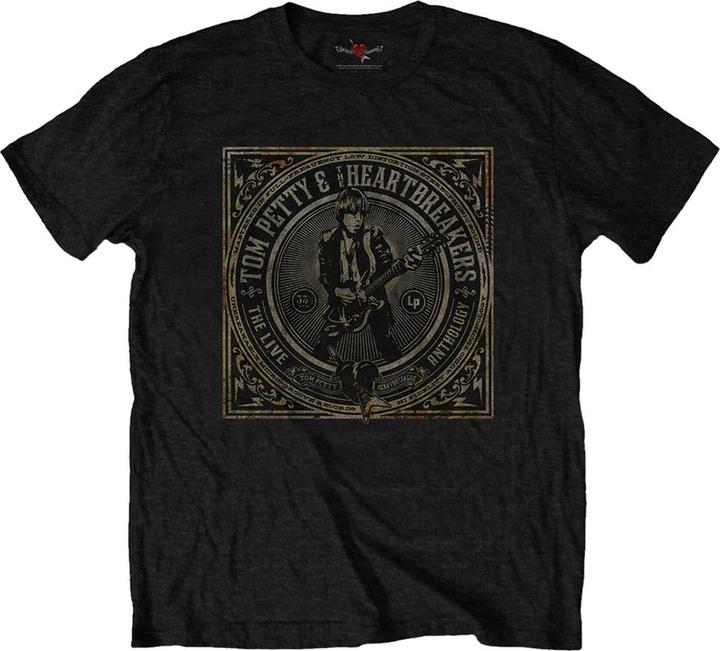 Tom Petty & The Heartbreakers TShirt Erwachsene Live Anthology Baumwolle (S)