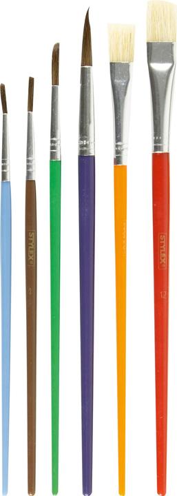 Actual product image Stylex Paintbrushes 6 Pcs.
