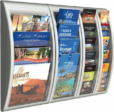Produktbild Paperflow Prospektwandhalter Quickfit, DIN A4 quer (A4)