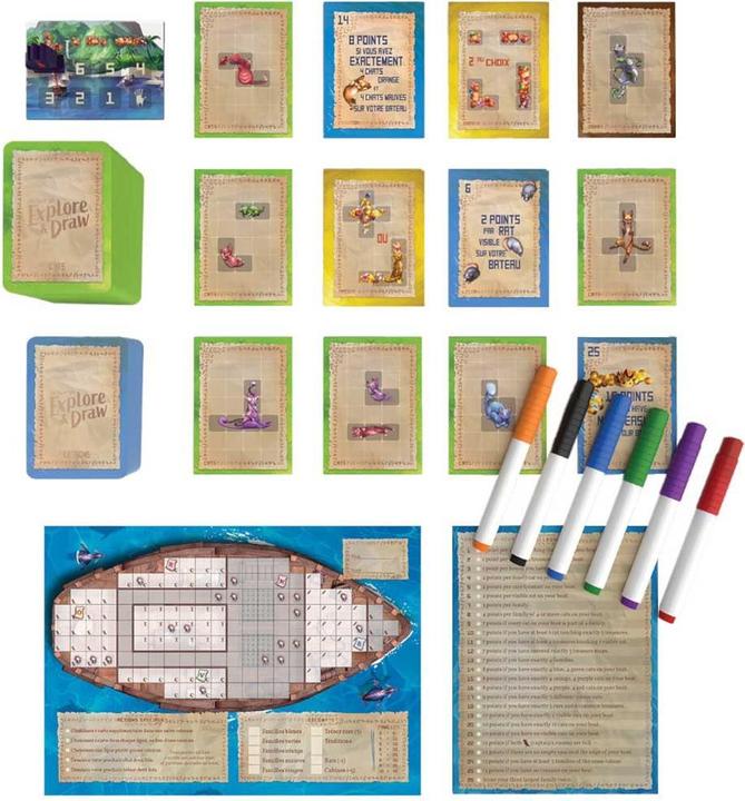 Produktbild L'île des chats : Explore and Draw