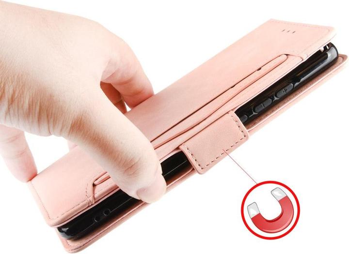 Produktbild Cover-Discount iPhone 12 / 12 Pro - Etui mit vielen Kartenfächer rosa (Apple iPhone 12, Apple iPhone 12 Pro)