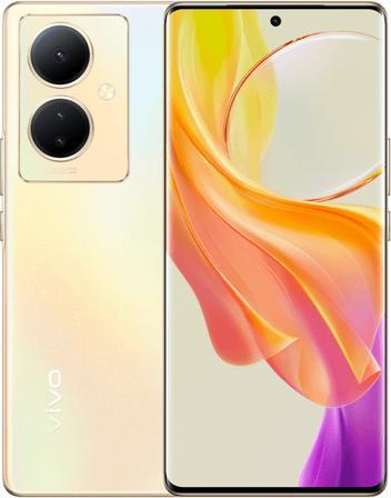 Actual product image Vivo V29 lite 5G gold 8+128 GB (128 GB, dreamy gold, 6.78", Dual SIM, 64 Mpx, 5G)