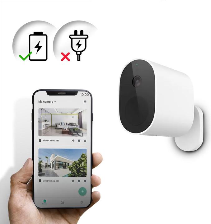 Actual product image imilab EC4 IP Security Camera Outdoor Bullet Pixel Wall (2560 x 1440 Pixels)