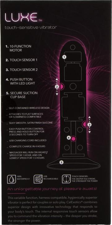 Produktbild CalExotics Luxe Touch-Sensitive Vibrator