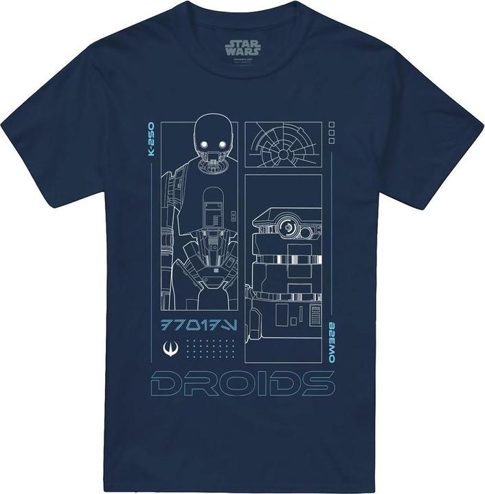 Immagine prodotto Star Wars Droids Maglietta Uomo (L)