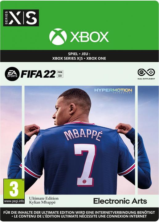 Image du produit Microsoft FIFA 22 Ultimate Edition (Xbox Series X, Xbox One X, Xbox One S, Xbox Series S)