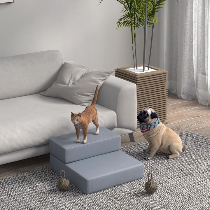Produktbild PawHut Hundetreppe klappbar (Hund, Komplett zu öffnen)
