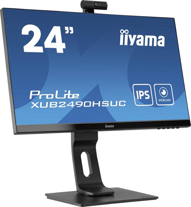 Actual product image iiyama XUB2490HSUC-B1 HDMI+DP+VGA IPS (1920 x 1080 pixels, 24")