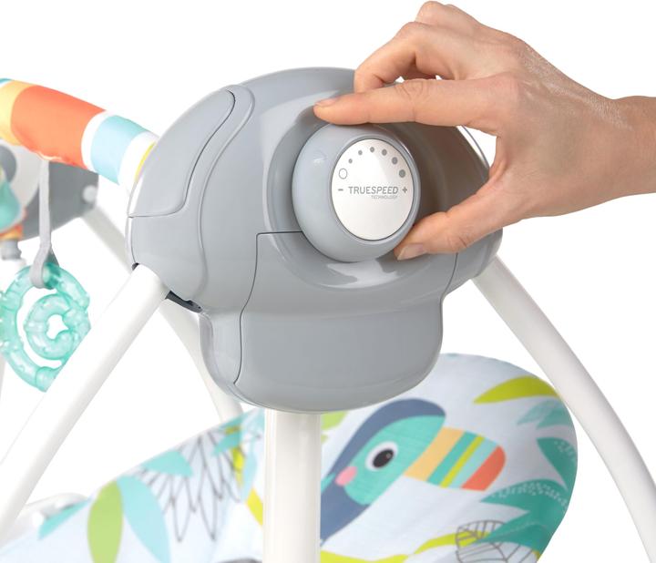 Actual product image Bright Starts Rainforest Vibes™ Portable Swing