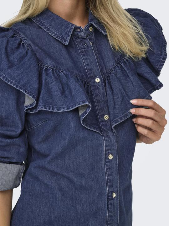 Immagine prodotto Only Camicia di jeans con volant (L)