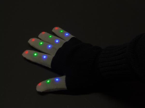 Produktbild Velleman Led-Handschuhe