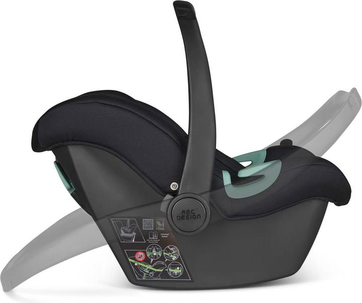 Actual product image ABC Design ABC Tulip baby car seat i-Size / 0 to approx. 13 kg (Baby car seat, ECE R129/i-Size Standard)