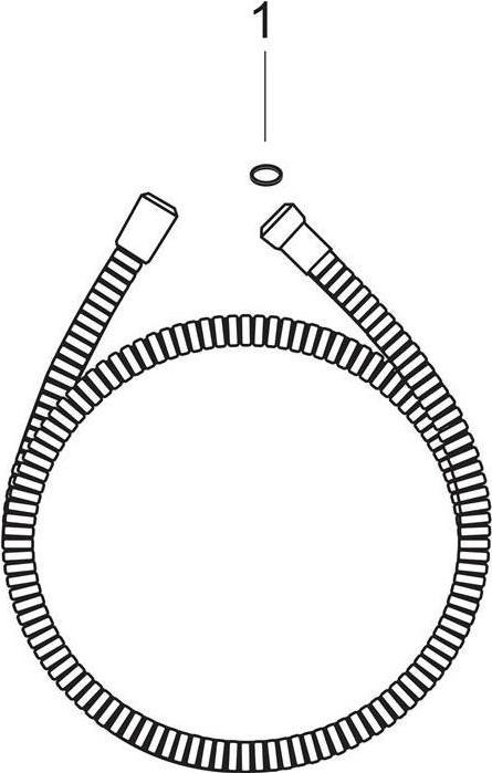 Actual product image hansgrohe Metaflex (125 cm)