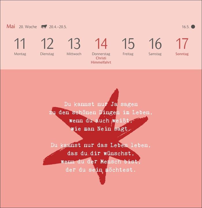 Produktbild Harenberg Clara Louise: Die Sonne in Orange getaucht Premium-Postkartenkalender 2026 - 53 Postkarten mit (Deutsch)