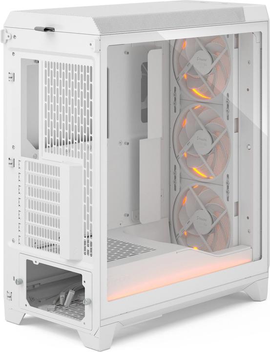 Produktbild Fractal Meshify 3 Ambience Pro RGB Clear Tint White (mATX, Mini-ITX, E-ATX, ATX)