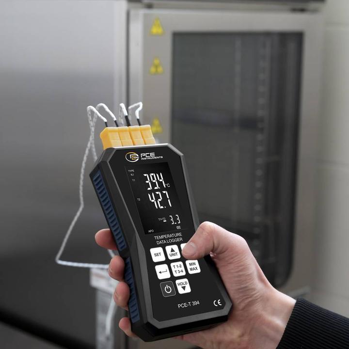 Actual product image PCE Instruments PCE-T 394 PCE-T 394 Temperature data logger Measured variable Temperature (Thermometers)