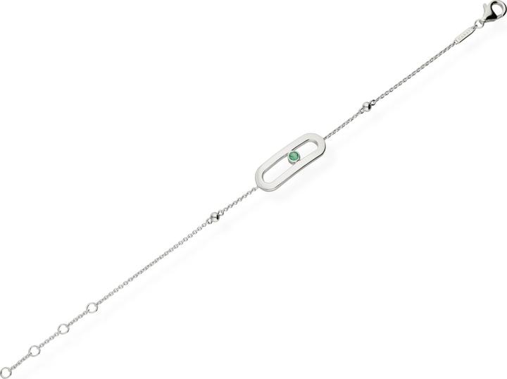 Immagine prodotto Carat Pietra di nascita (25 cm, Argento 925)