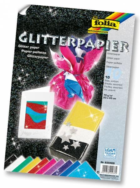 Produktbild Magni Glitter-Papier (70 g/m², 10 x)