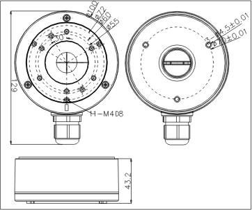 Produktbild Hikvision DS-1280ZJ-XSBLACK (Montage-Kit)