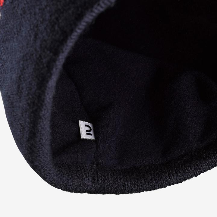 Produktbild Wedze Skimütze Erwachsene - Jacquard weiss/blau (M)